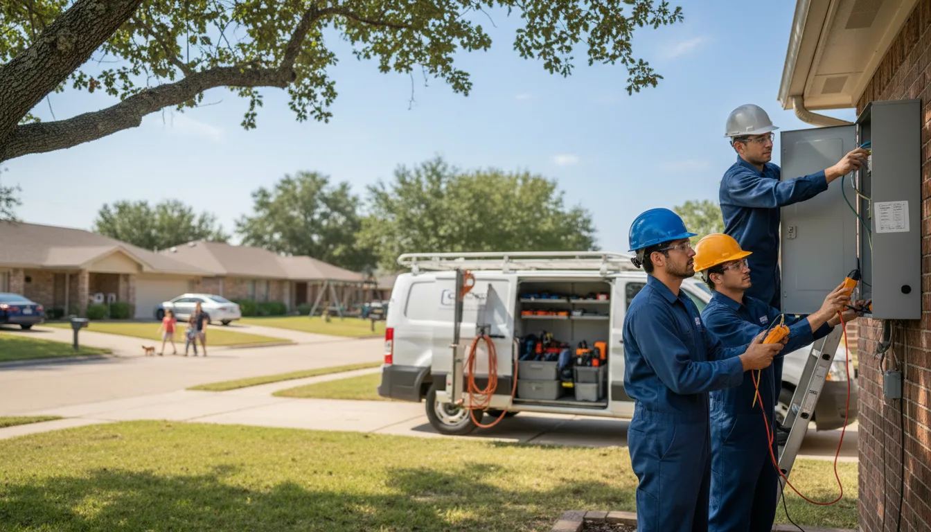 Certified electrician providing emergency electrical services in Port Byron, NY